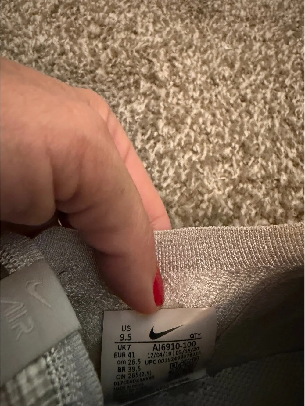 Nike Air Vapormax Flyknit 3 Sneakers Women’s 9.5